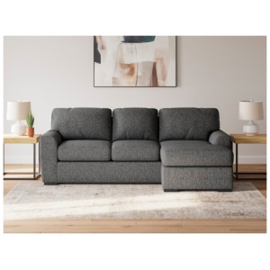 Gardiner Sofa Chaise, Pewter