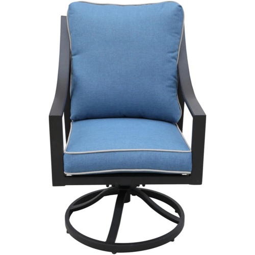 Genoa Outdoor Dining Swivel Chair - Set of 2