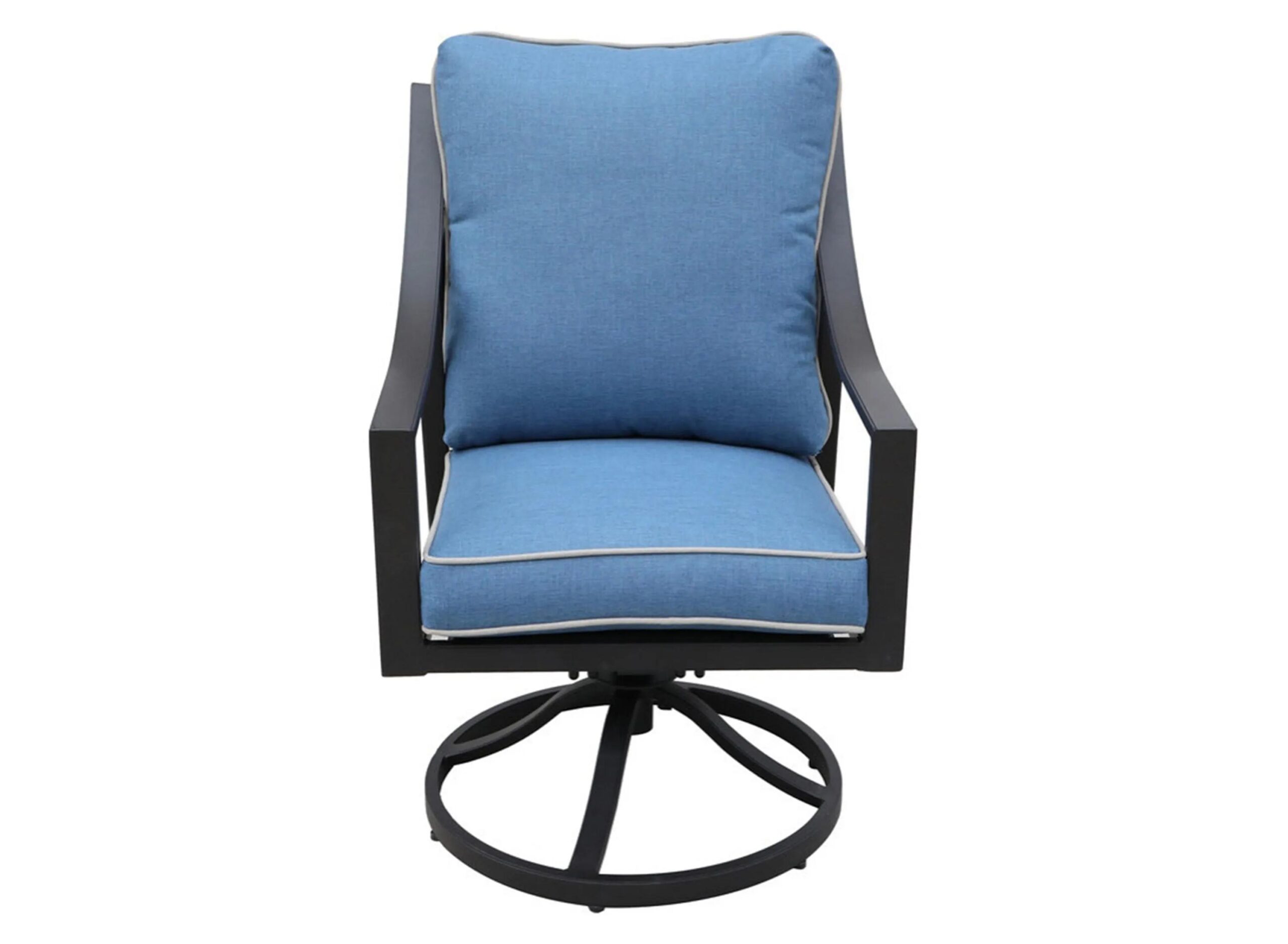 Genoa Outdoor Dining Swivel Chair - Set of 2