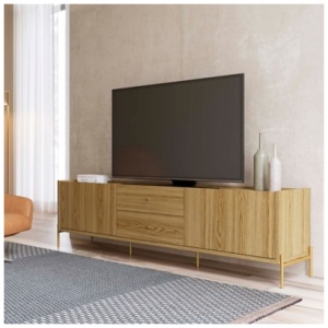 Jasper 72" TV Stand, Oak