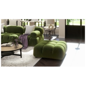 Jennifer Taylor Home Marcel Ottoman, Olive Green