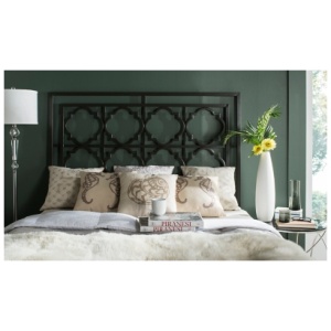 Kory Metal Headboard, Gunmetal