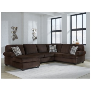 Landsings 3-Piece Sectional with Chaise, Chocolate