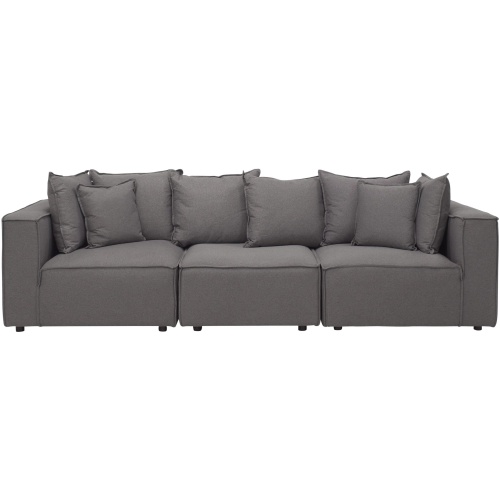 Loris Chenille 3-pc. Pit Sectional