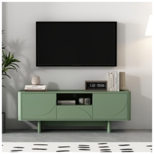 Manhattan Comfort Ella 59" TV Stand, Sage Green