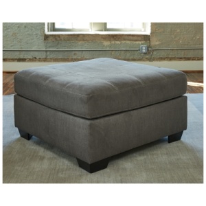 Pitkin Oversized Accent Ottoman, Slate