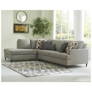 Santasia 2-Piece Sectional with Chaise, Granite