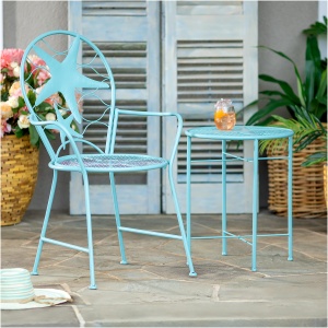 Starfish Chair and Side Table, Set of 2