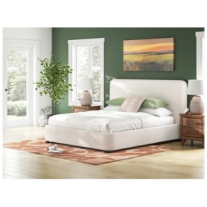 Whittgate California King Next-Gen Nuvella™ Performance Fabric Bed, Beige