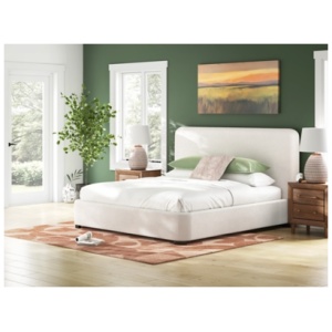 Whittgate King Next-Gen Nuvella™ Performance Fabric Bed, Beige