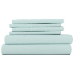 iEnjoy Home Luxury Ultra Soft Twin Sheet Set, Aqua