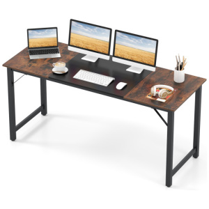 63 Inch Modern Splice Computer Desk with Heavy Duty Steel Frame
