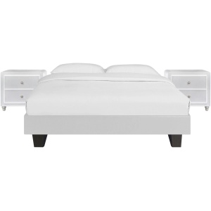 Acton Platform Bed with 2 Nightstands