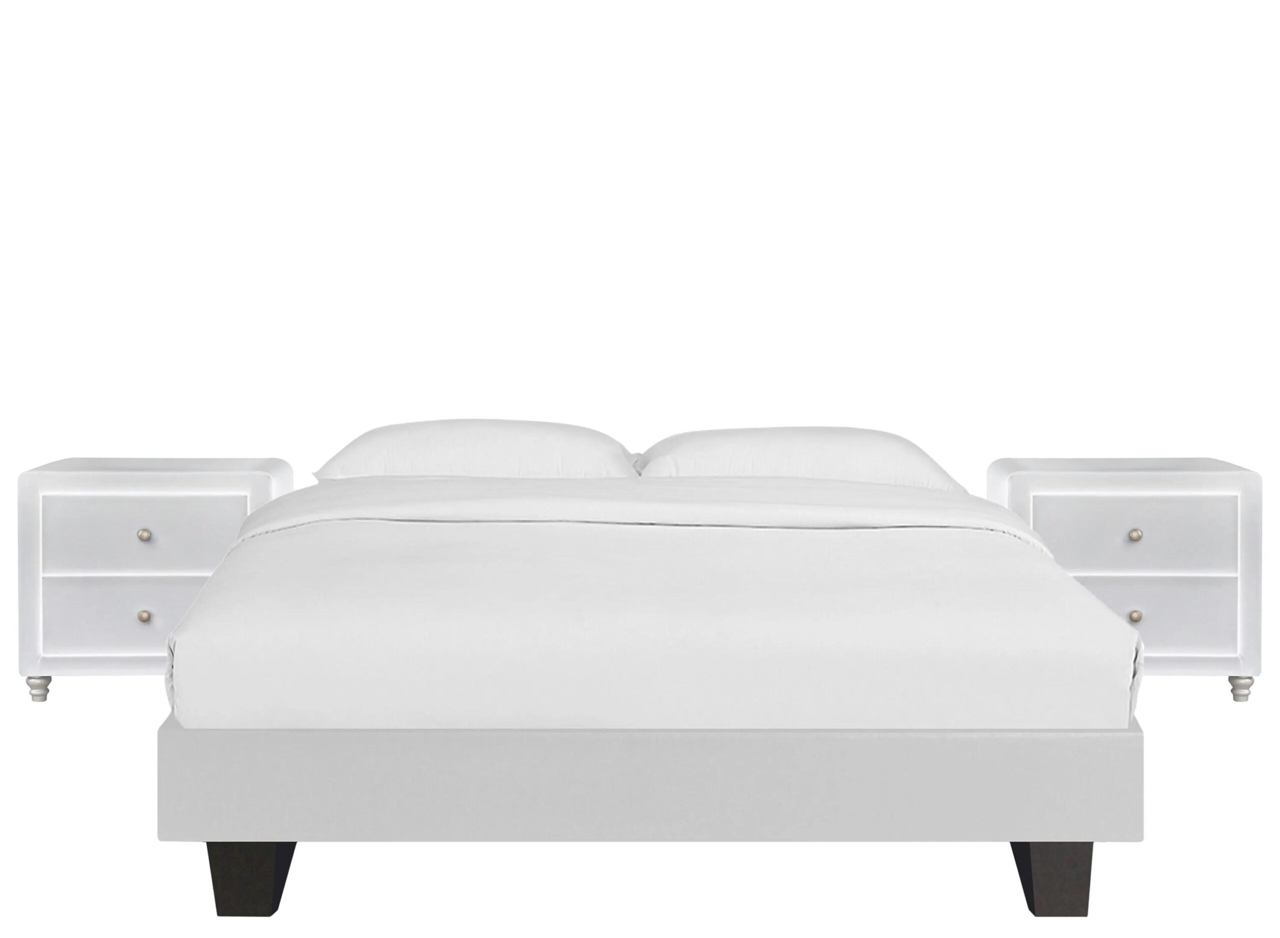Acton Platform Bed with 2 Nightstands