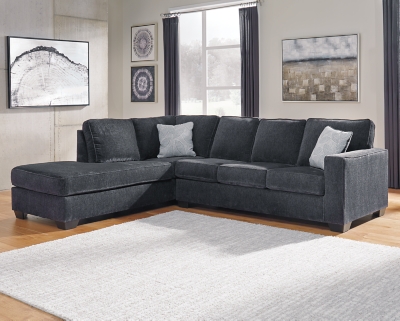 Altari 2-Piece Sectional with Chaise, Slate