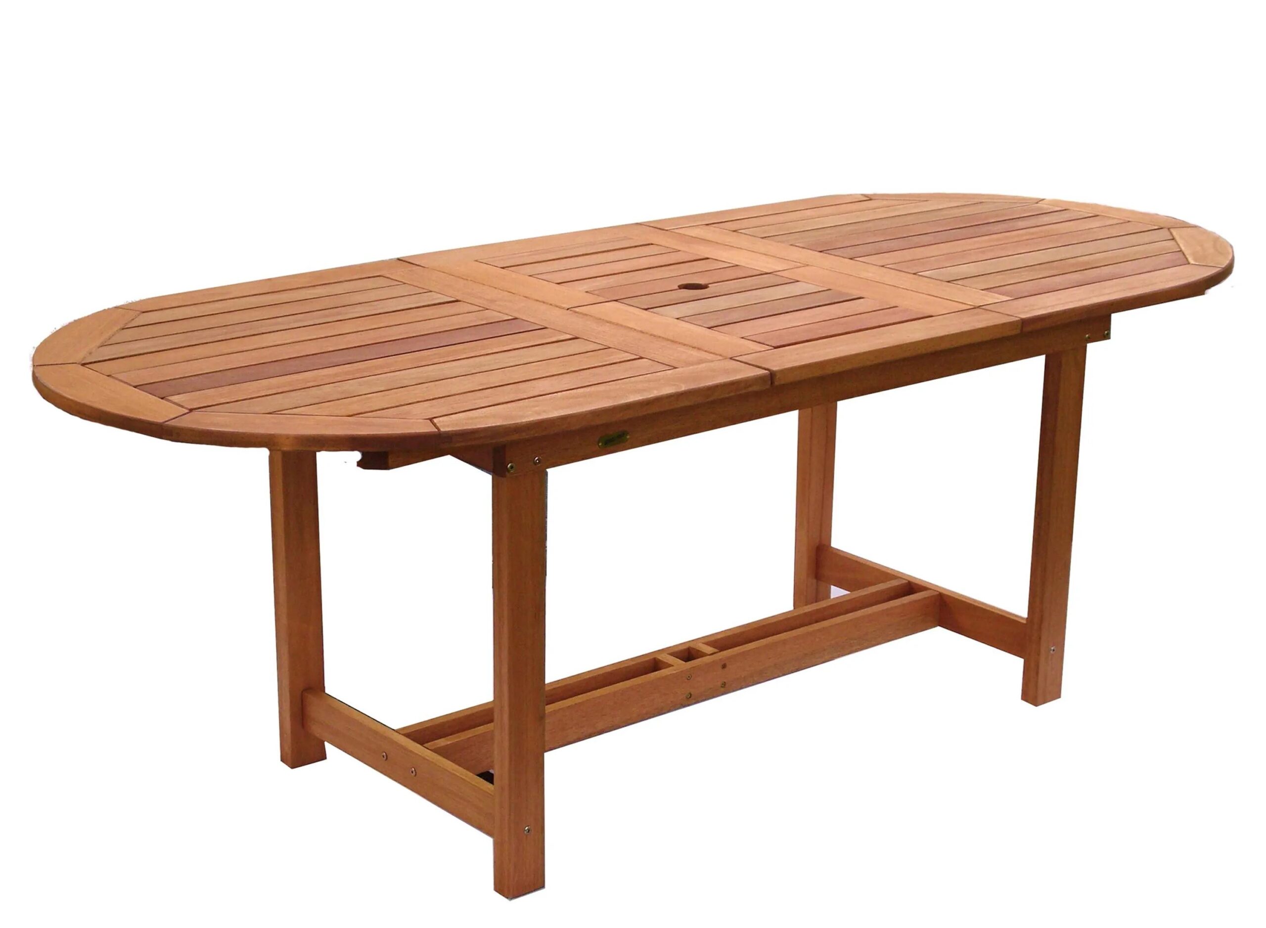 Amazonia 71" Outdoor Dining Table w/ Leaf
