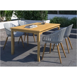 Amazonia Outdoor 5-pc. Rectangular Patio Dining Table Set