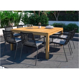 Amazonia Outdoor 9-pc. Square Patio Dining Table Set