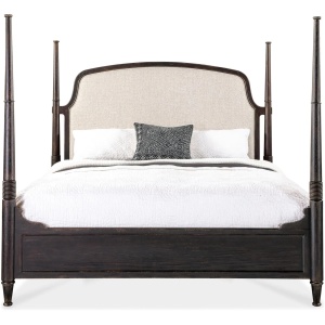 Americana Upholstered Poster Bed