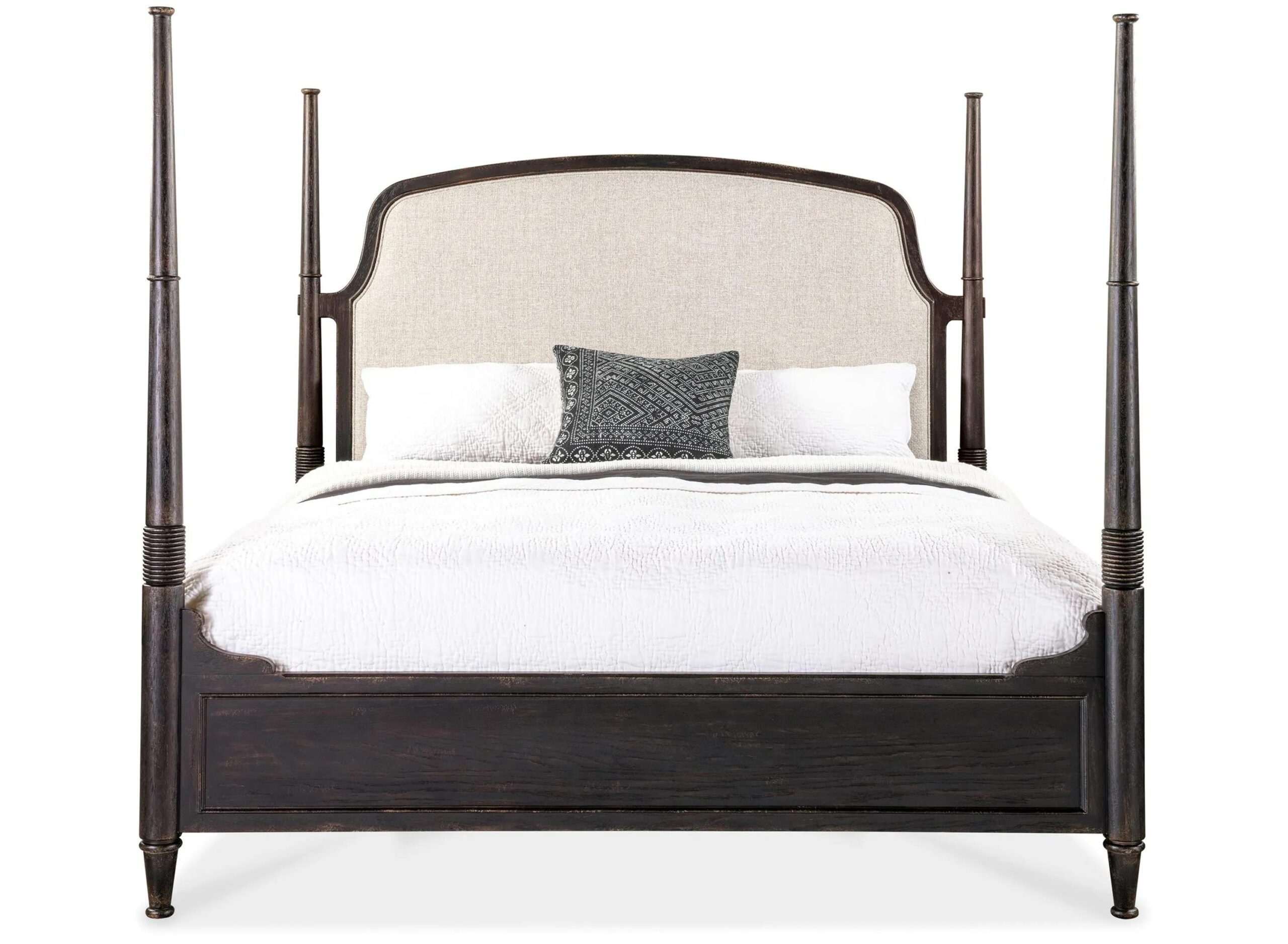 Americana Upholstered Poster Bed