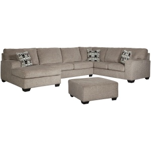 Ballinasloe 3-pc. Sectional with Ottoman