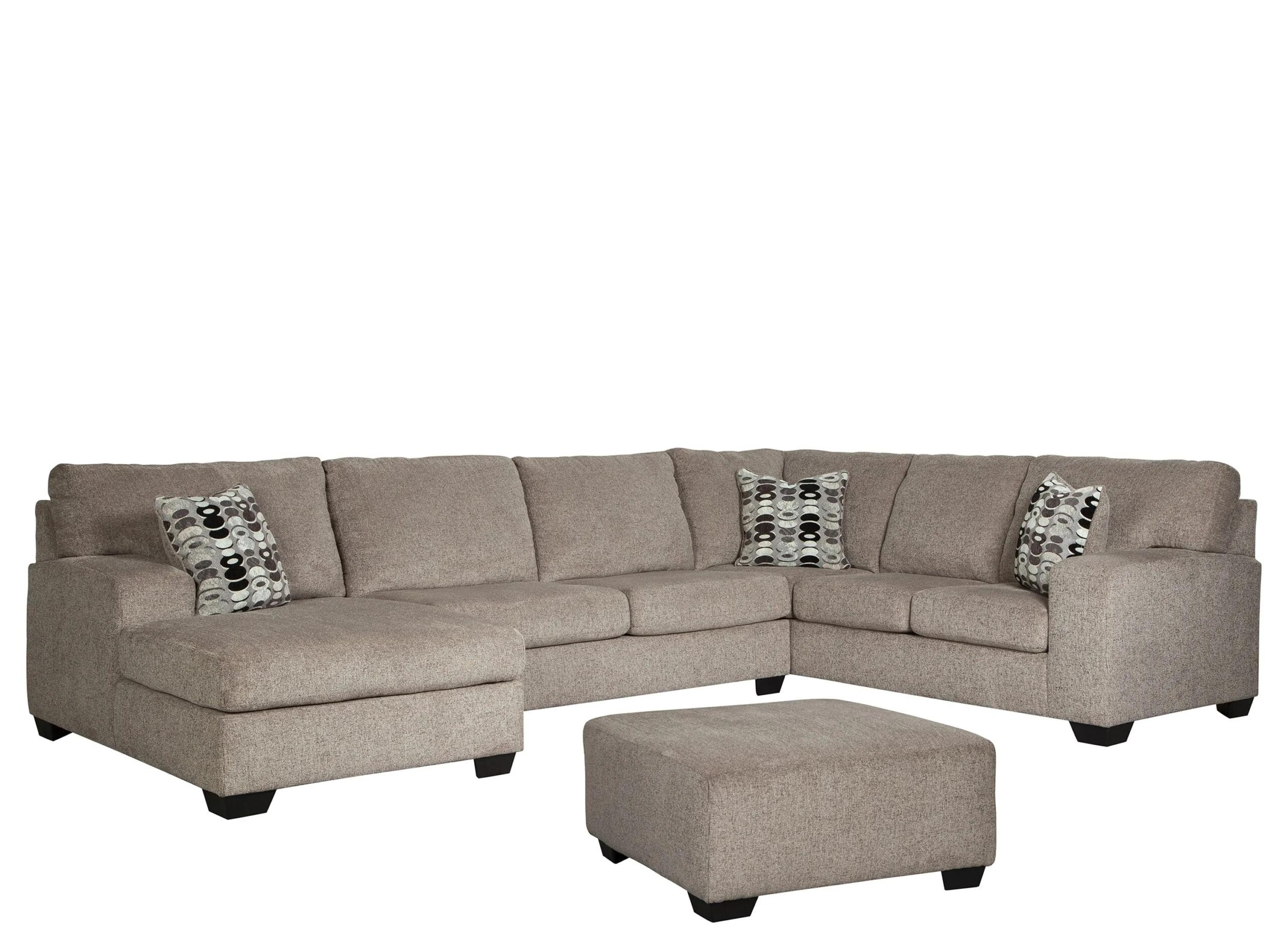Ballinasloe 3-pc. Sectional with Ottoman