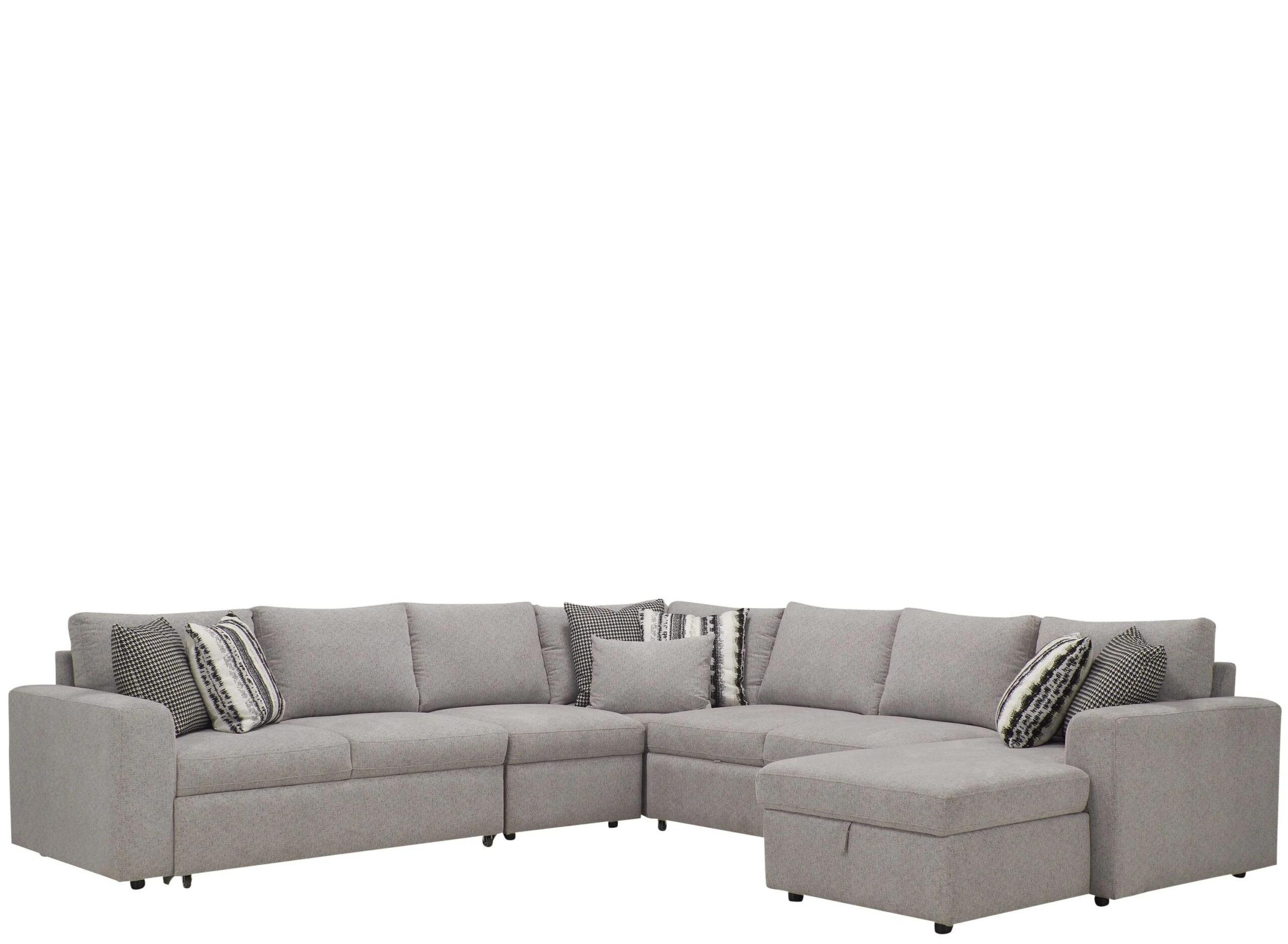Barry 5-pc. Sectional w/ Pop-Up Sleeper