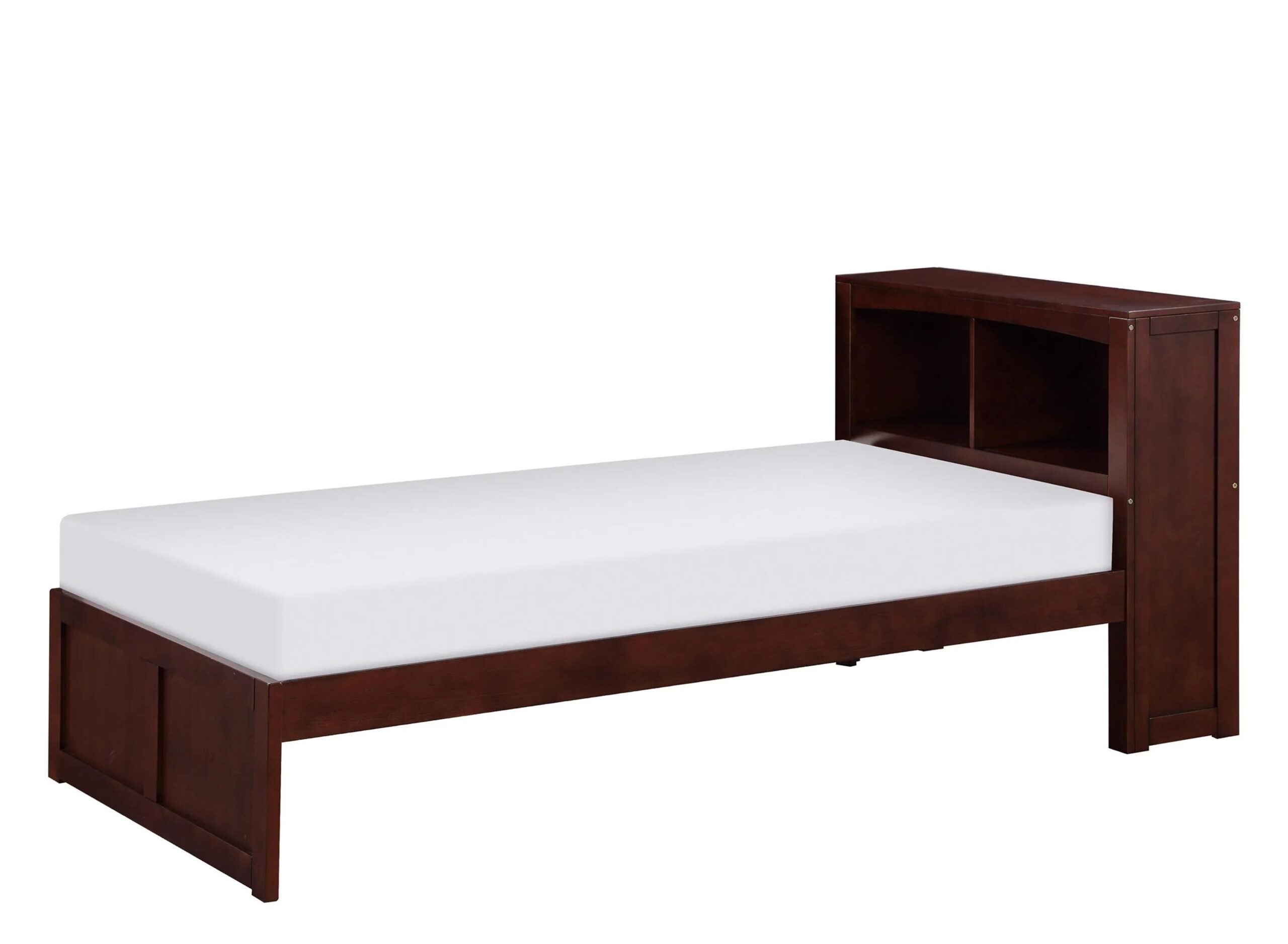 Belisar Headboard Storage Cubby Bed
