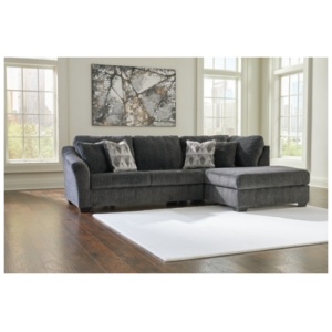 Biddeford 2-Piece Sectional with Chaise, Shadow