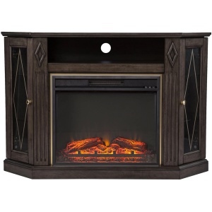 Blackburn Corner Media Fireplace