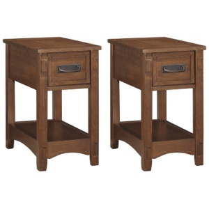 Breegin 2 End Tables, Brown