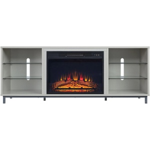 Brighton 60" TV Stand with Fireplace