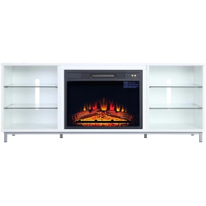 Brighton 60" TV Stand with Fireplace