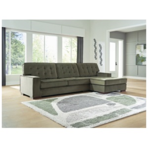 Chalcombe 2-Piece Sectional with Chaise, Olive