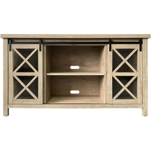 Clementine Oak TV Stand
