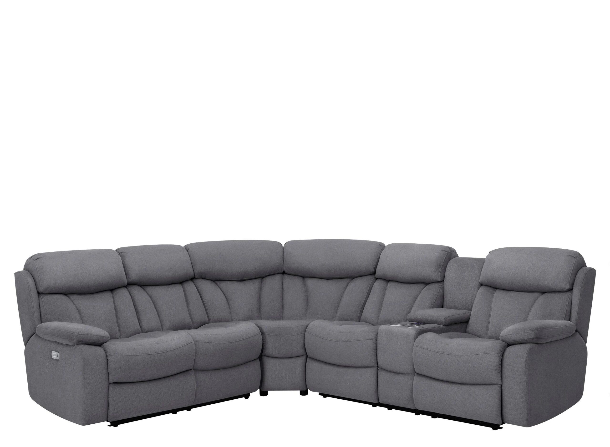 Connell 3-pc. Power-Reclining Sectional Sofa w/ Heat and Massage