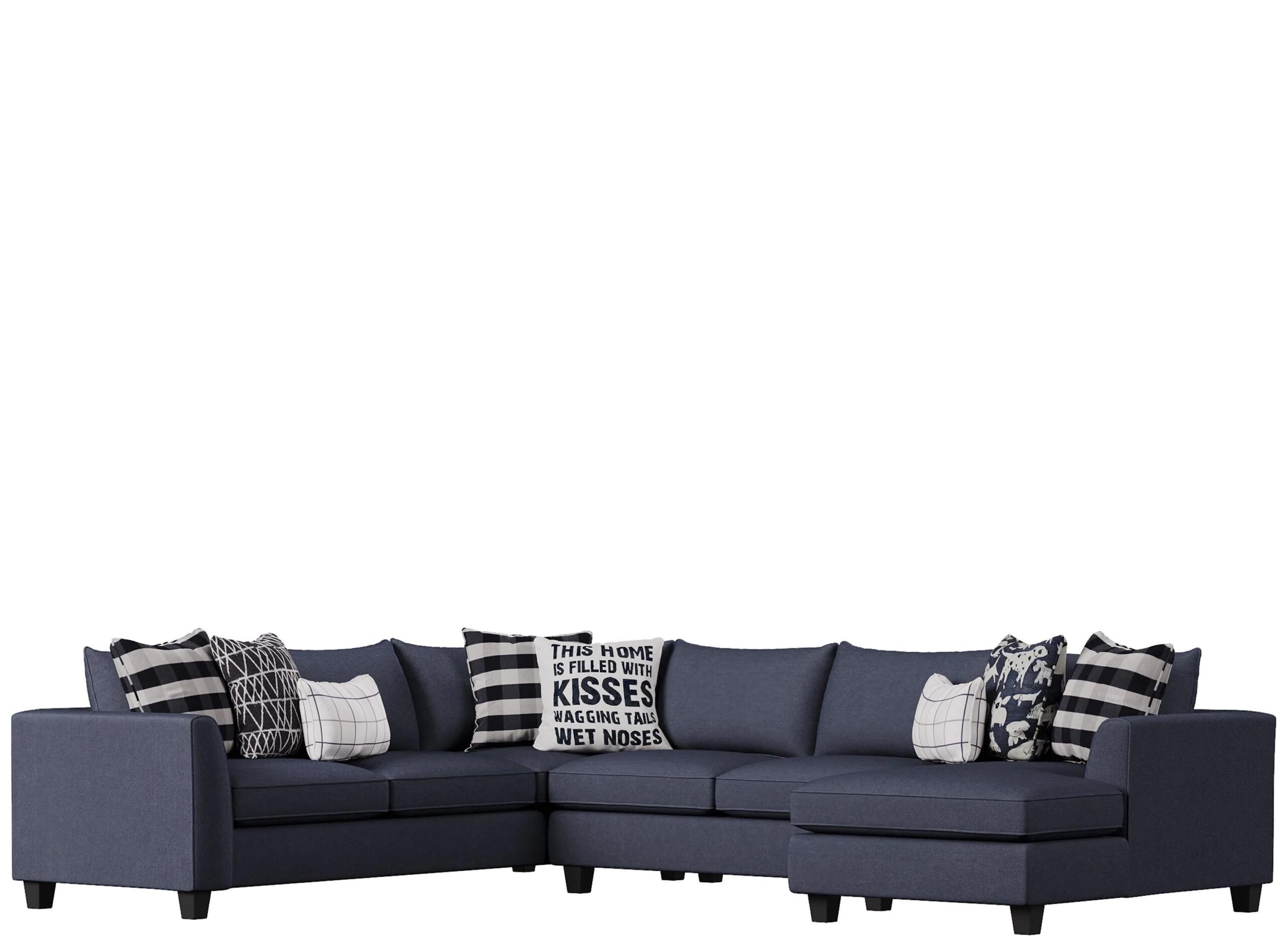 Daine 3-pc. Sectional Sofa w/ Full Sleeper