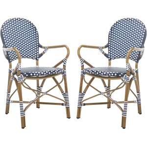 Dario Outdoor Stacking Arm Chair -Set of 2