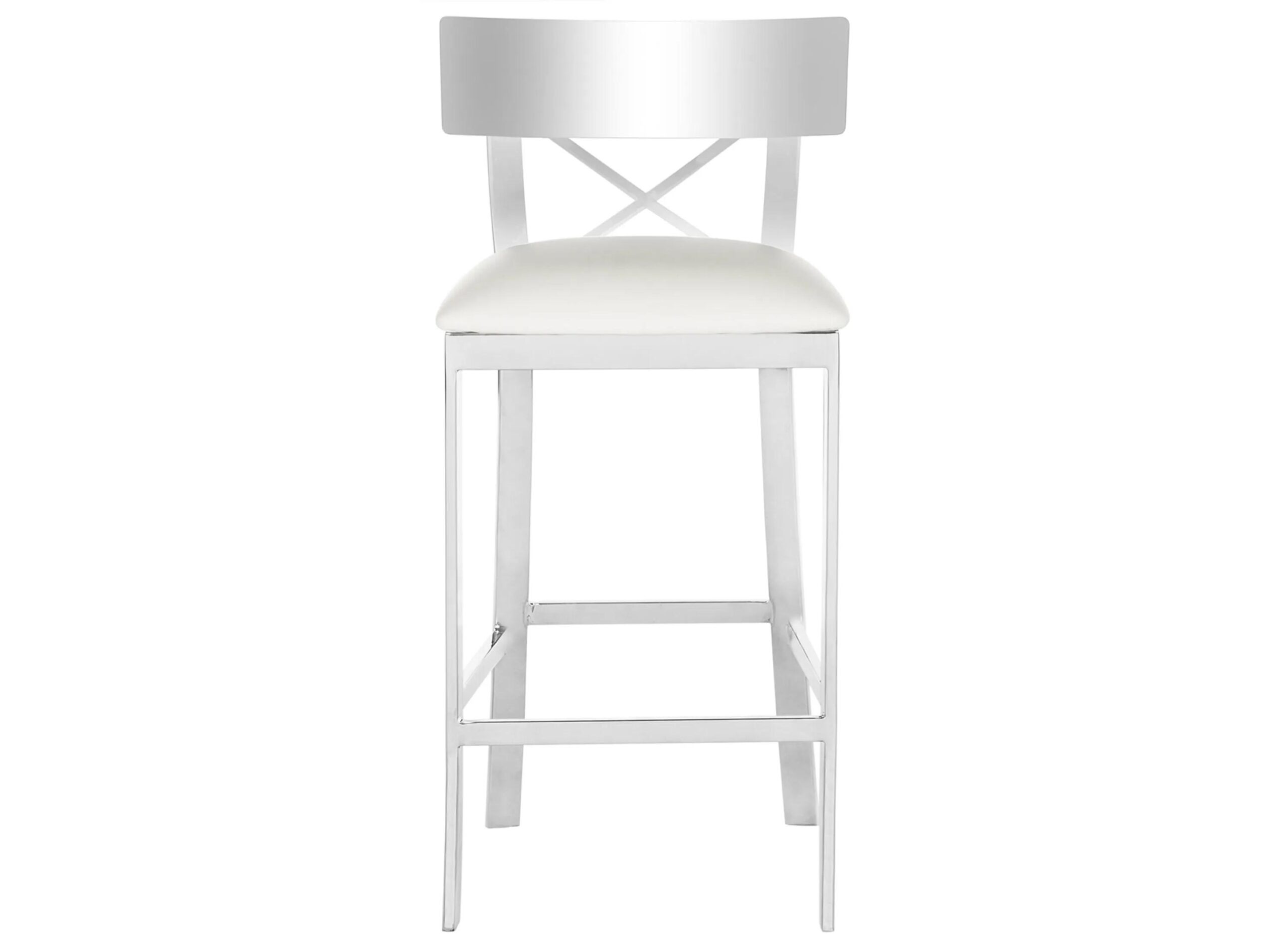 Denis Cross-Back Counter Stool