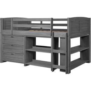 Donco Louver Low Loft Bed