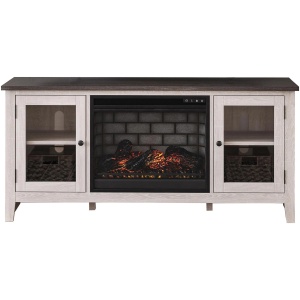 Dorrinson TV Stand & Electric Fireplace