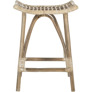 Emery Rattan Counter Stool