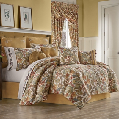 Five Queens Court August King Comforter Set, Multi