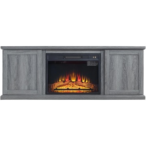 Franklin 60" TV Console with Fireplace