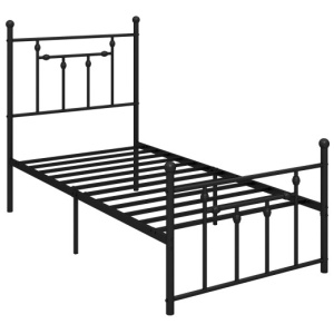 Full/Queen/Twin Size Heavy-duty Metal Bed Frame with Headboard-Twin Size