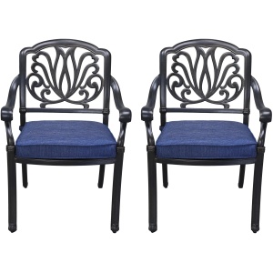 Geneva Outdoor Arm Chair, Set of 2