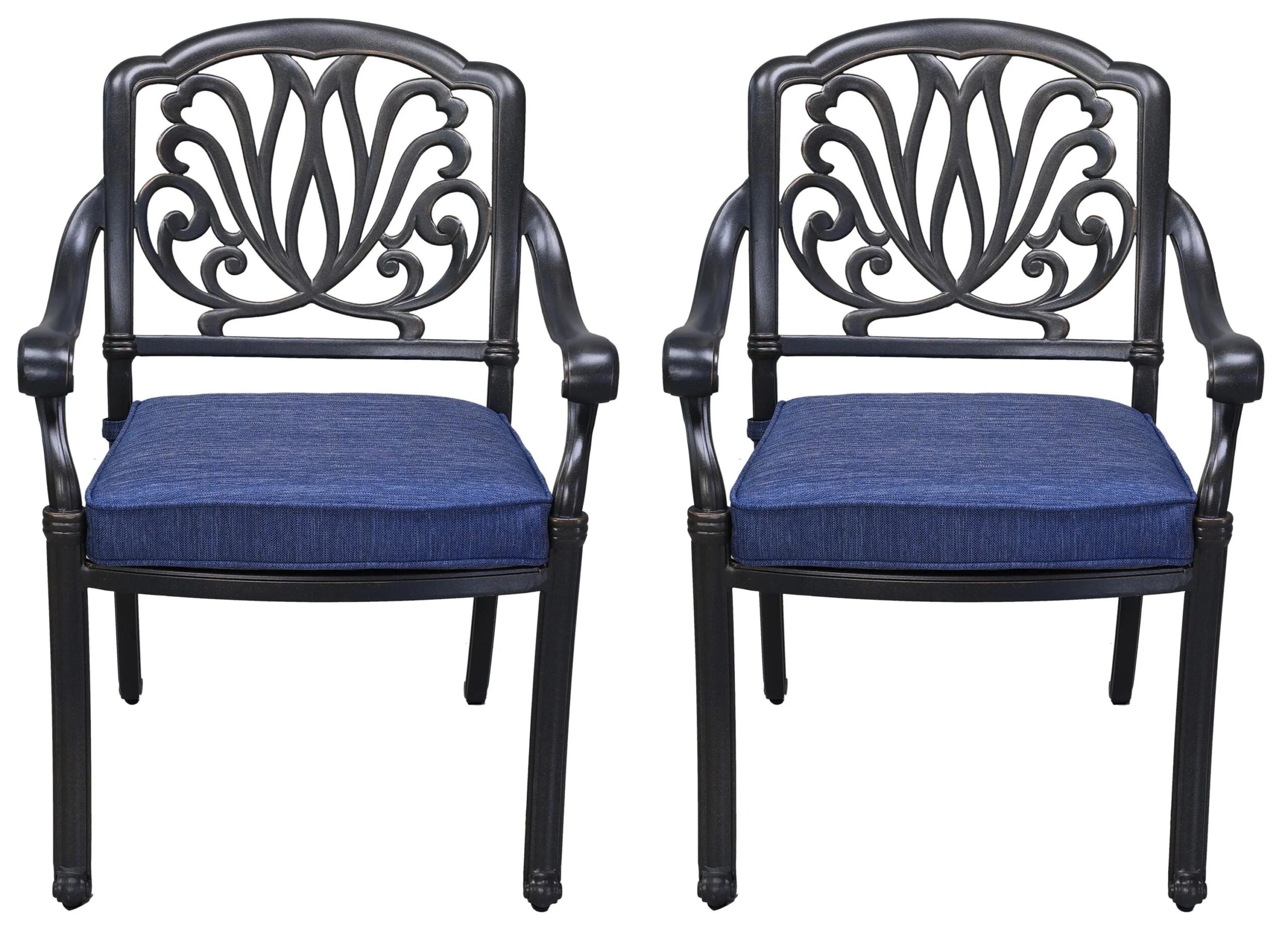 Geneva Outdoor Arm Chair, Set of 2