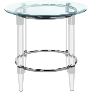 Greta 24" Round End Table