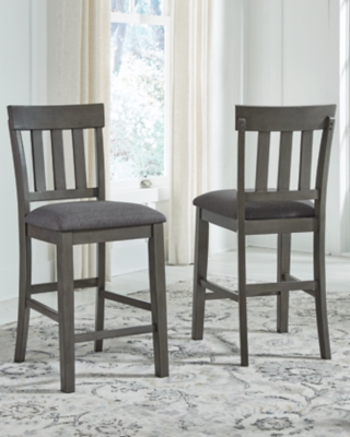 Hallanden 2-Piece Bar Stool, Two-tone Gray
