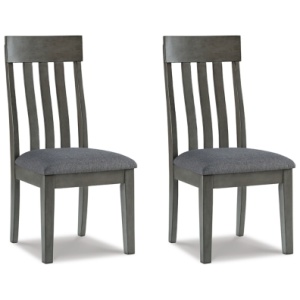 Hallanden 2-Piece Dining Room Chair, Two-tone Gray